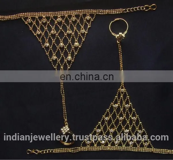 slave bracelets, rhinestone slave bracelets with rings manufacturer
