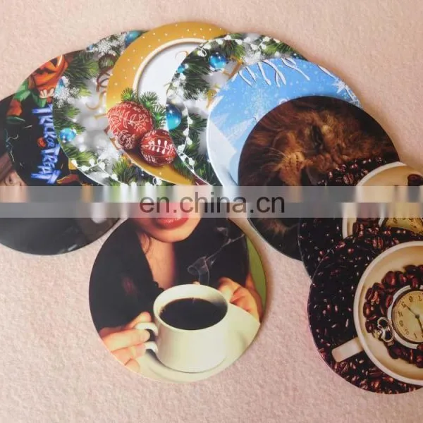 Printed Insulated Silicone Tableware Coaster for Drinking photo-3