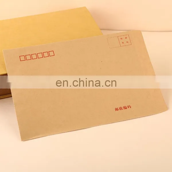 Wholesale Custom Printing Brown Kraft Paper Envelope photo-3