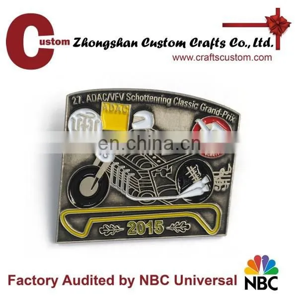 Wholesale Soft Enamel Custom Art Collectible Gold Silver 3d Medal photo-5