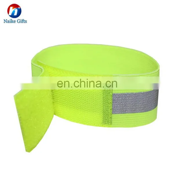 High Visibility and Safety Elastic Reflective Wristband/Reflective Armband photo-4