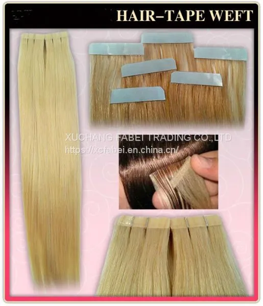 Top Quality Human Hair Ombre Color Tape Hair Extensions photo-4