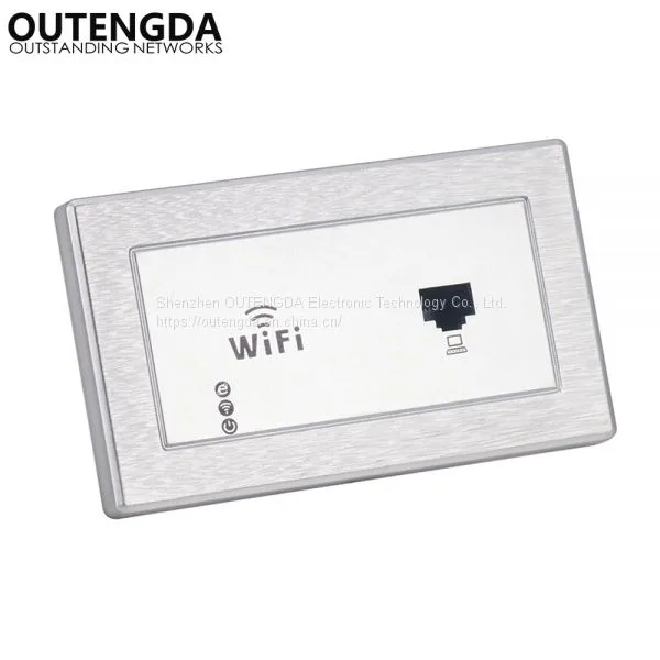 300Mbps 118 Type Wall Mount Wireless AP Access Point Socket WiFi Repeater Extender Router for Hotel Domitory Office Room photo-5