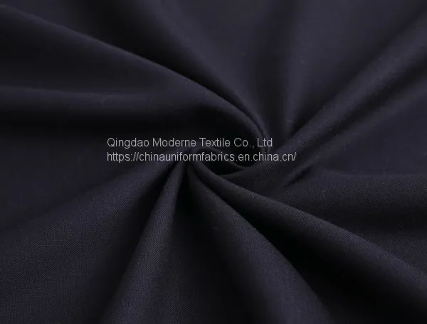 High Quality Plain Weave Polyester Viscose TR Suiting Fabric photo-3