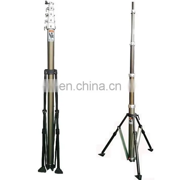 5m to 10m Surveillance Cctv Camera Vehicle Mounted Telescopic Mast photo-4
