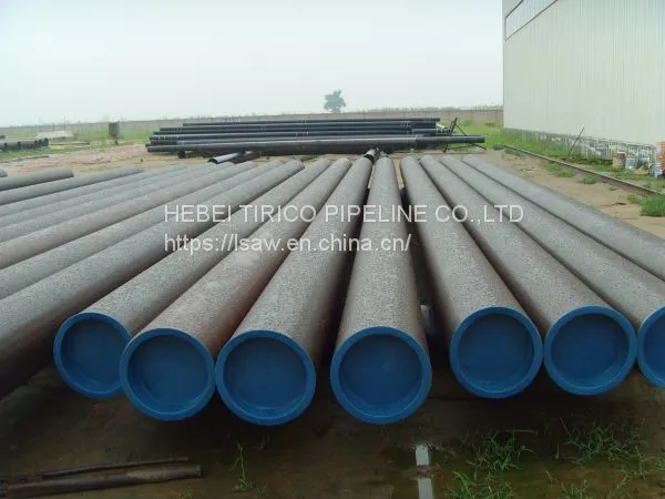 Polyurethane Coating According to AWWA C222 CARBON STEEL PIPE photo-3