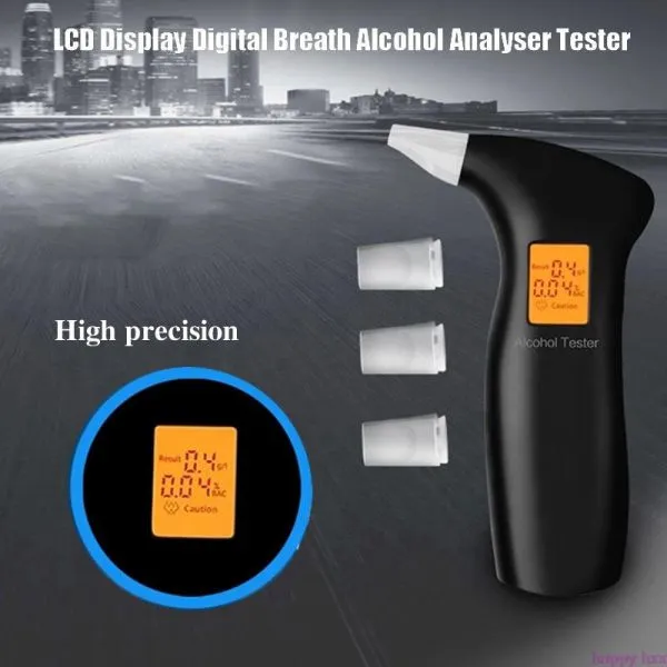 Portable Mini Alcohol Meter Tester Breathalyzer Alcohol Tester photo-2