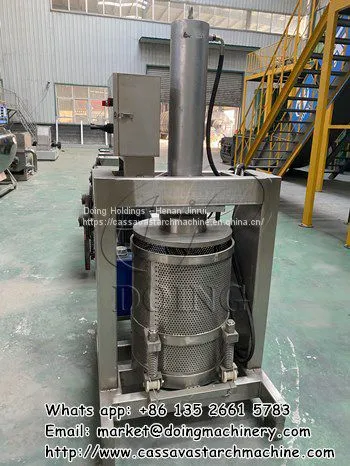 Small Scale and Homemade Garri Dewatering Machine Hydraulic Press in Garri Making Line photo-3