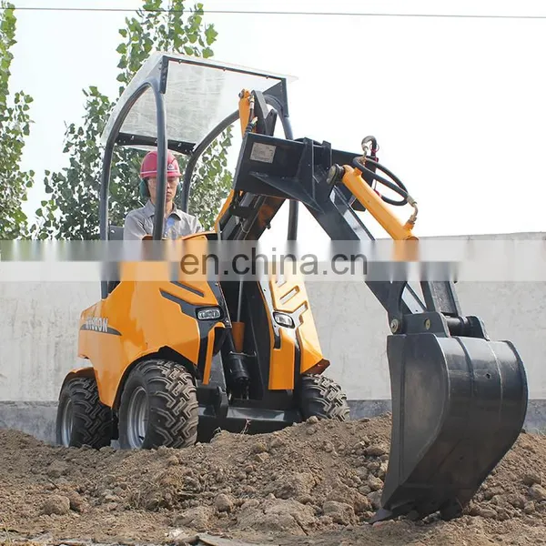 Chinese Cheap Farm Mini Excavator Loader Digging Equipment photo-5