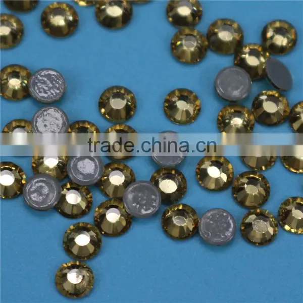 2016 New Fashion Light Colorado Topaz10ss Crystal Hotfix Rhinestones for Jewelry photo-2