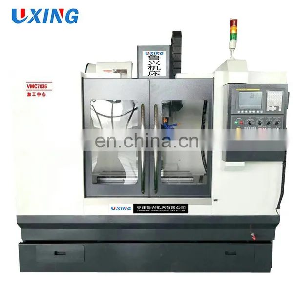 New 3 Axis 4th Axeis Cnc Vertical Machining Center Control Mill Milling Machine Operation Video VMC7035 Shandong China Price photo-3