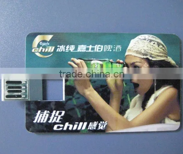Business Credit Card USB Flash Swivel photo-5