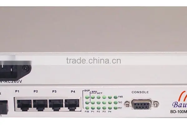 Hot Selling Dual Fiber 20km 4 Ports Fiber Media Converter photo-4
