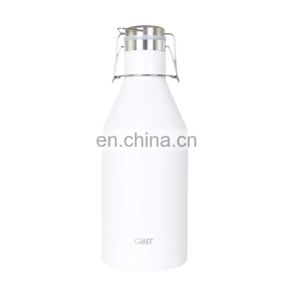 2L Wholesale Large Sports Portable Stainless Steel Water Bottle Vacuum Cup photo-2