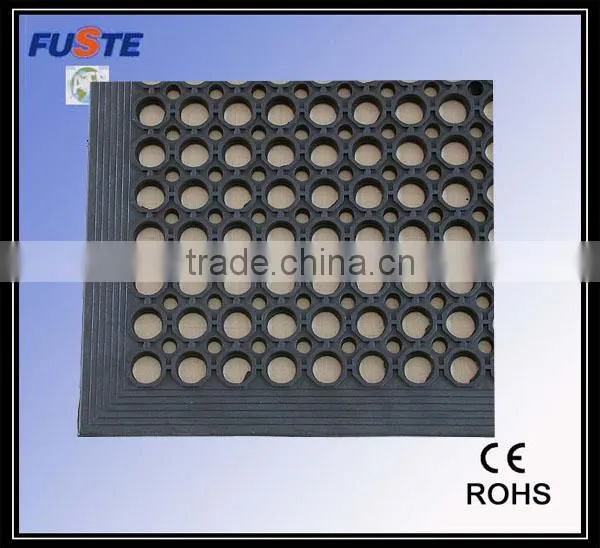 Black Anti-skid Rubber Mat for Floor photo-2