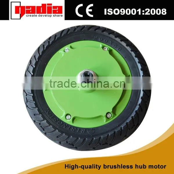 8 Inch 24V180w Brushless Gearless Electric Scooter Hub Motor Brushless Motor CE Certification photo-2