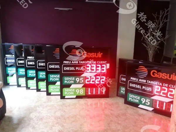 Outdoor Digital Fuel Price Signs Led Displays For Gas Station photo-3
