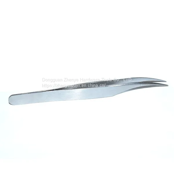 High Precision Stainless Steel Planting and Grafting False Eyelash Tweezers Tool, Special Dolphin Clip for Eyelash Beautification photo-3