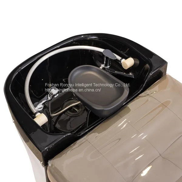 2023 New Fully Automatic Salon Furniture Shampoo Bed Equipment Electric Massage Shampoo Chair M9 photo-5