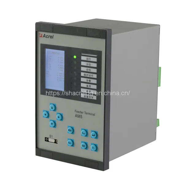 Acrel AM5SE-T Motor Comprehensive Protection Device Application Transformer 4-20mA Analog Output Remote Control GPS FC Block photo-2