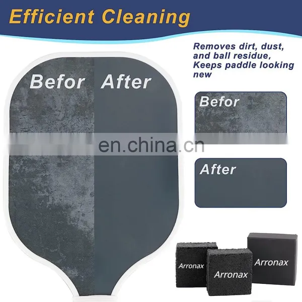 Pickleball Paddle Cleaner for Carbon Fiber Pickleball Paddle Erase Stains Scratches Restore Spin Pickle Ball Paddle Eraser photo-2