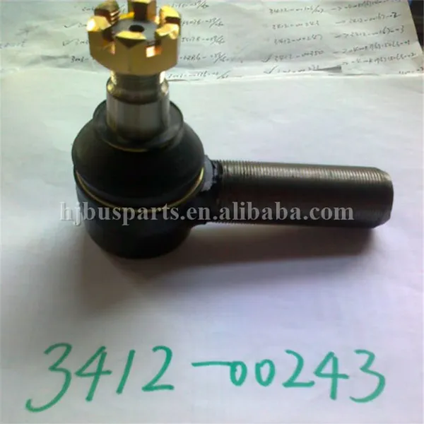 Genuine Bus Parts Accessories ZK6122H9 Straight Tie Rod Head 3412-00243 Draglink Ball Joint for Bus photo-2