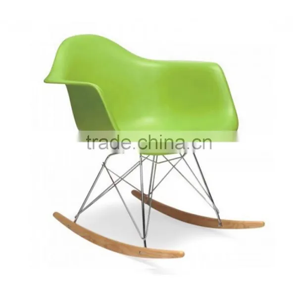 Foshan Master Living Plastic PP Seat Living Room Furniture RAR Rocking Chair Supplier's Choice photo-2