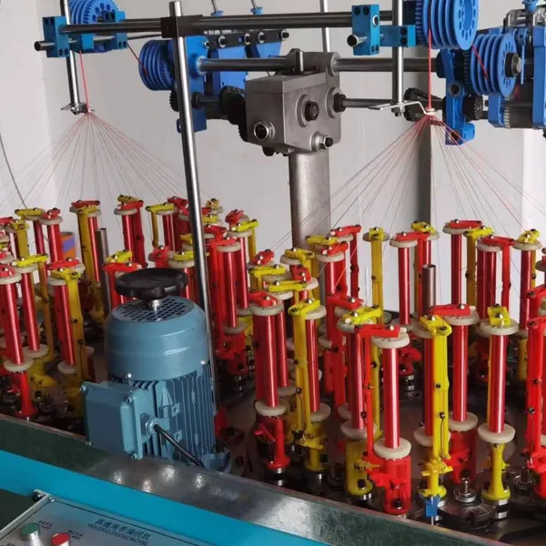 32 Strands 2 Head High Speed Braiding Machine for Shoes Laces and Rope