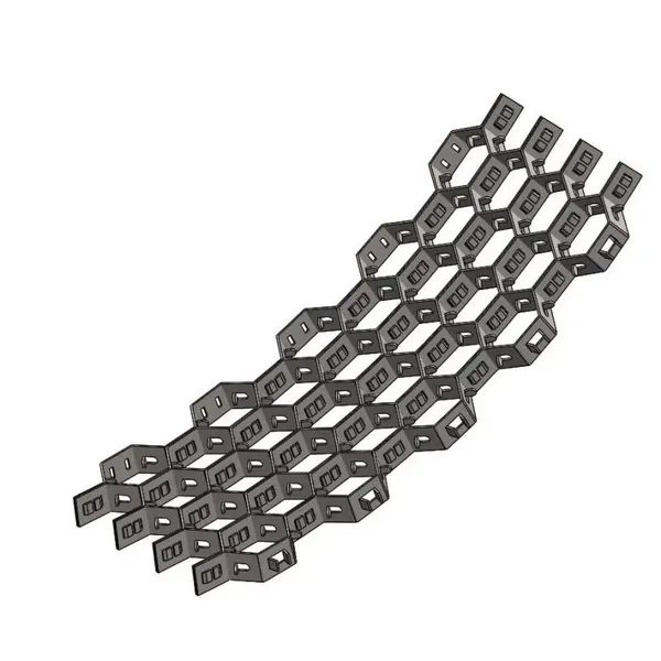 304SS/310S hitzebeständiges flexibles Sechseckgitter mit CE-Zertifikat, geschweißtes Gitter für feuerfeste Auskleidung, direkt schneiden und schweißen