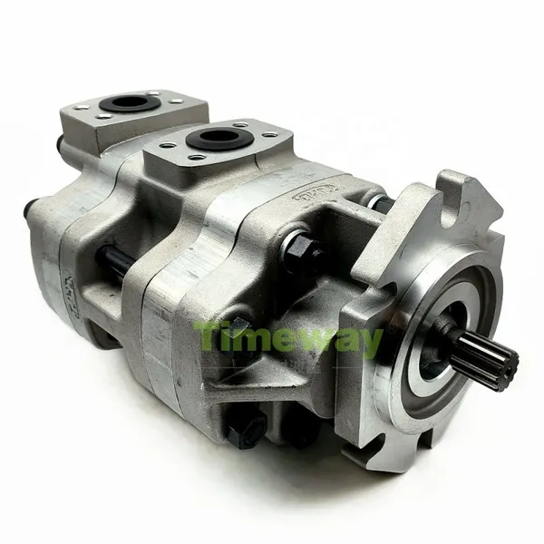 GPC4 Series Hydraulic Pump GPC4-32-25-B6F4-30-L High-Pressure Gear Pump Double Pump photo-2