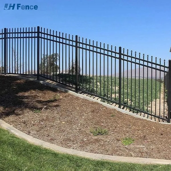 3D Vertical Steel Tube Galvanized Frame 1pc Blade Louver Fence Multi T-Track 7ft Height Easily Assembled Rodent Proof Waterproof