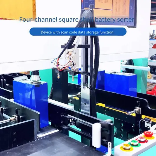 Five - Gear Square Aluminum - Shell Lithium - Battery Automatic Sorting Machine for Square - Shell Batteries, Large - Cell Lithium - Battery Sorting Equipment photo-3