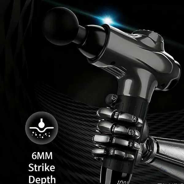 High Quality Mini Fascia Massage Gun Wholesale Portable Cordless Type C Charging Deep Tissue Muscle Relaxation Gun For Office Home Travel photo-3