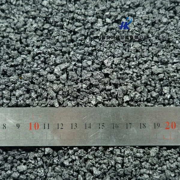 Coke de petróleo calcinado com alto teor de carbono fixo CPC 1-5mm, material para ânodo de eletrólise de alumínio