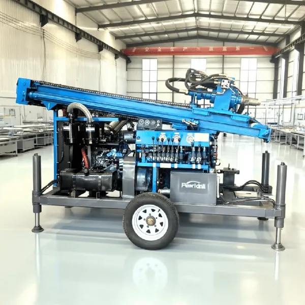 50-180 Meter Small Trailer Type Drilling Machine for Sale photo-4