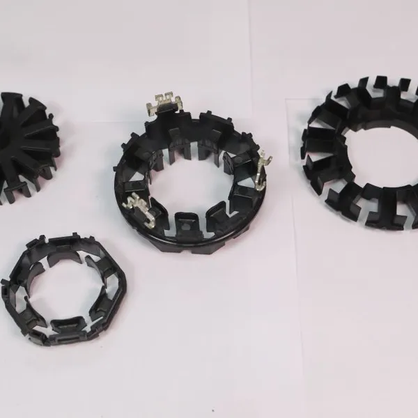 Hot to Cold Runner Edge Gate Custom PPS Motor Bobbin Mold, 2+2 Cavities, Mirror Surface Finish, Robotic Arm Collection photo-4