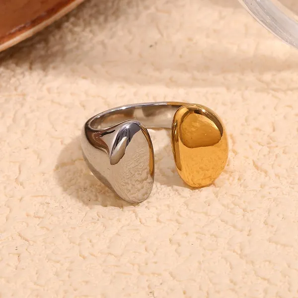 Stainless Steel Ring Blanks for Jewelry Makers, Smooth Surface, Ready for Engraving Wholesale photo-4