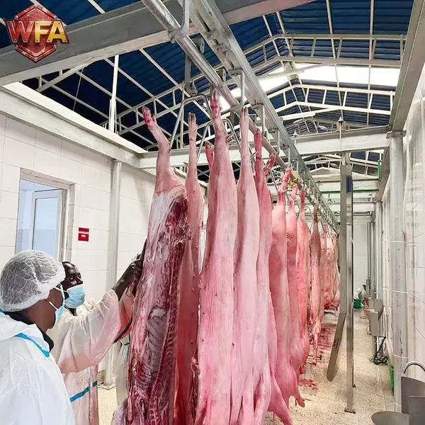 Labor-Saving Pig Slaughterhouse Equipment Porcine Abattoir Line Hog Processing Machinery for Pig Slaughter Machine Butcher
