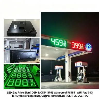 12inch Outdoor LED Gas Price Board High Quality Custom Waterproof for Outdoor High Brightness LED Gas Price Sign photo-5
