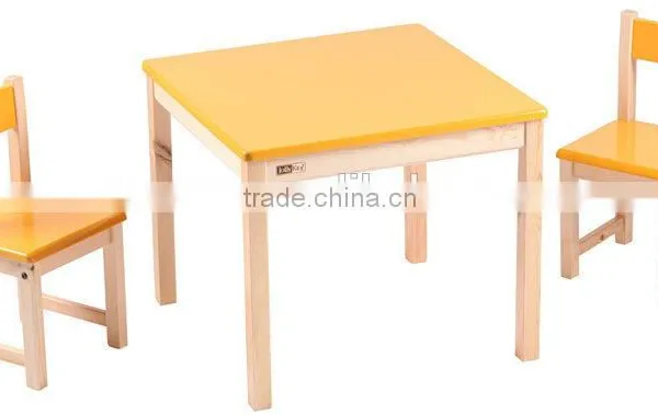 Wood Table Furniture , Kids Study Table Design