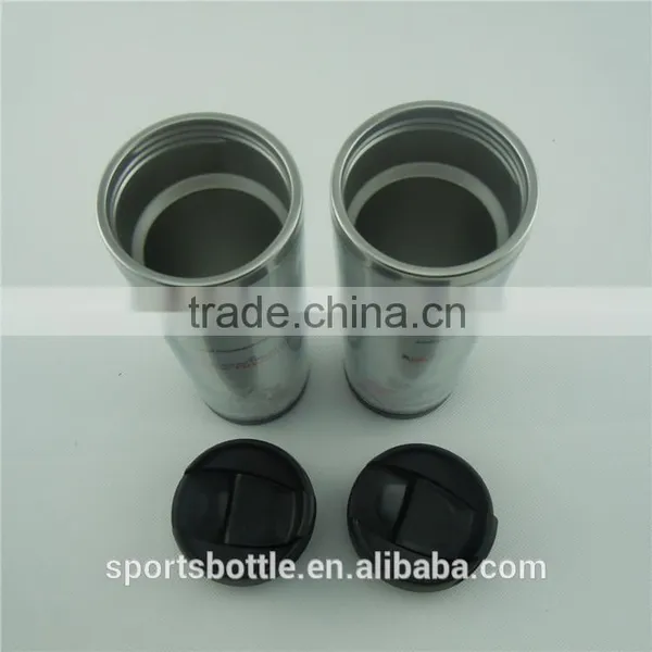 Fashion Design Double Wall Steal Inner PS Outer Travel Mug With Paper Insert photo-4