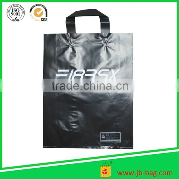 Black Biodegradable Plastic Shopping Bag Handle Length Handle photo-4