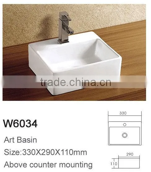 Above Counter Art Design Bathroom Style Wash Basin Types photo-2