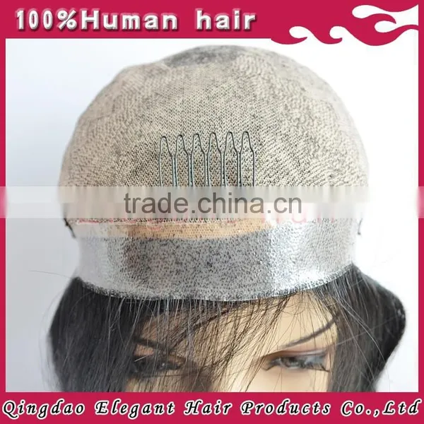 Best Seller Top Grade Full Thin Skin Cap Human Hair Lace Wigs photo-3