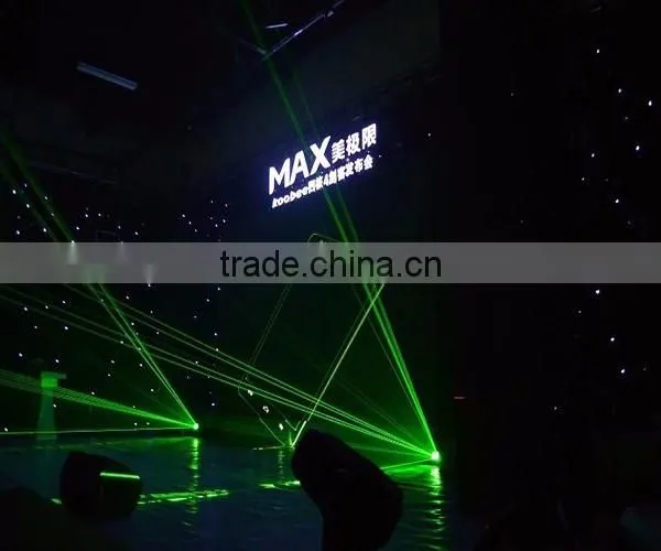 10w Beam Effect Performance 532nm Stage Green Laser Light photo-5