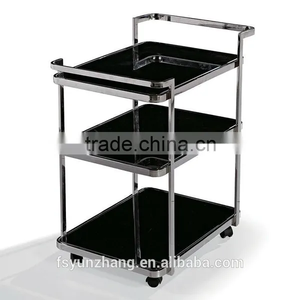 Black Glass Hotel Trolley Price