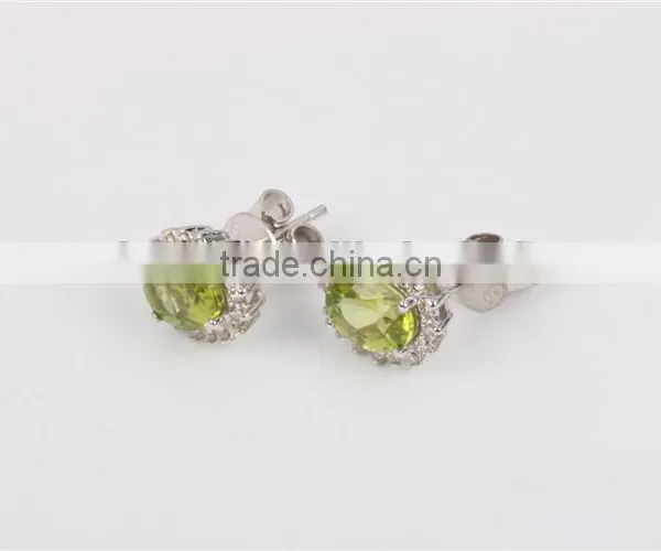 Latest Ladies Fashion Girl Earrings With Diamond Stone photo-4