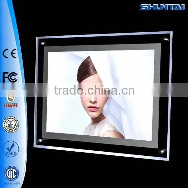 Edge-lit Acrylic Crystal Led Photo Frame Advertising photo-5