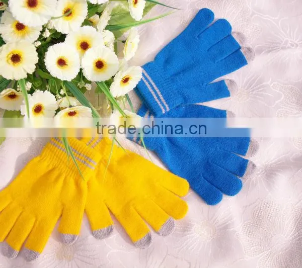 Smartphone Gloves/ Touch Screen Gloves/ Knitted Bluetooth Gloves photo-3