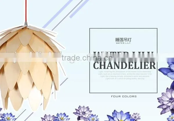 Wooden LED Pendant Light JK-8005B-29 China Supplier High Quality Indoor Pendant Lamp Wooden Lights photo-6